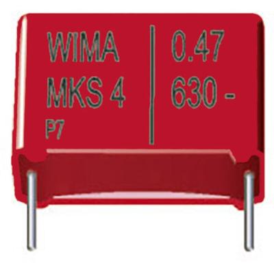 Mks 2 0,47uF 10% 50V RM5 1 St. MKS-Folienkondensator radial bedrahtet 0.47 µF 50 v/dc 10 % 5 m Image