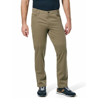 Walbusch Herren Bügelfrei Dehnbund Five-Pocket Beige Image