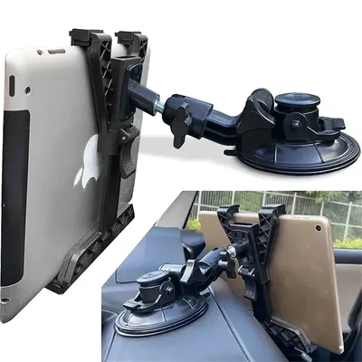 Universal Tablet Stands Car Phone Holder Suporte Rotatable Tablet Desktop Windshield Car Mount Cradle for iPad Air 1 2 Stand