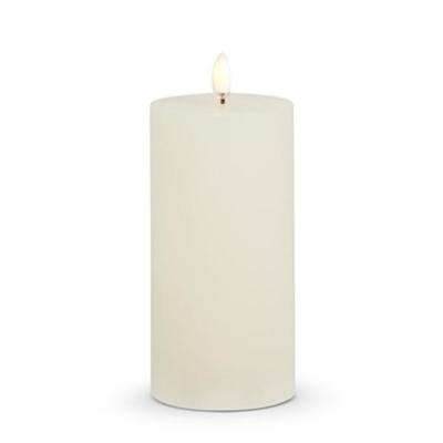 Luminesce 4532905 - 3" x 6" Ivory Wax LED Pillar Candle with Timer