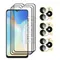 Full Glue Screen Protector For itel A70 A50 Smartphone Glass 6.6