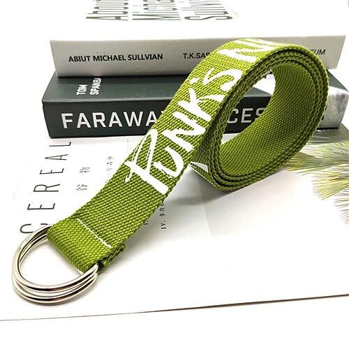 Herren Gürtel Taillengürtel Schwarz Weiß Segeltuch Legierung Langlebig Verstellbar Buchstabe Outdoor Täglich