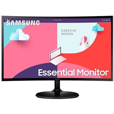 Samsung Curved Monitor »LS27C364EAUXEN« 68,58 cm / 27 '' schwarz, 62.26x45.86x21.4 cm