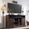 Farmhouse TV Stand for 80 Inch TVs, 38" Tall Entertainment Center w/Storage Cabinets and Sliding