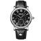 Klassische Herren-Quarzuhr – Chronographen-Stil, wasserdichtes Lederarmband, analoge Business-Casual-Armbanduhr