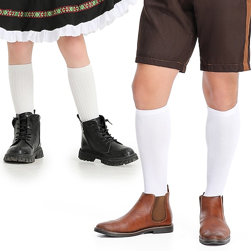 Oktoberfest Socken Bayerisch München Wiesn Herren Jungen Mädchen Karneval Bier Festival Stoff im traditionellen Stil Image