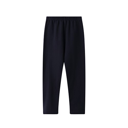 Kinder Mädchen Leggings Einfarbig Streetwear Outdoor 4-12 Jahre Sommer Schwarz Weiß Rosa Image