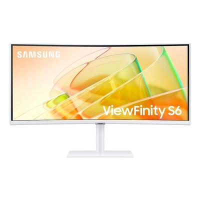 Samsung Curved Monitor »ViewFinity S34C650TAU« 86,4 cm / 34 '' weiß, 80.66x56.15x24.1 cm