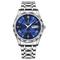 Luxus Herren Quarzuhr wasserdicht Edelstahl leuchtendes Zifferblatt Business Kalender Armbanduhr