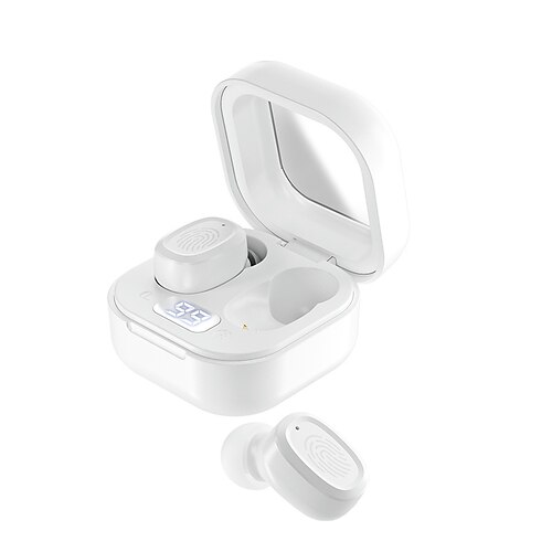 BY18 TWS Drahtlose Ohrhörer Bluetooth 5.3 In-Ear Kopfhörer mit Ladecase niedrige Latenz Stereo-Sound integriertes Mikrofon für Telefon und Gaming Image