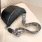 Fanny Pack Bum Bag Large sangle Jacquard femmes sacs de messager en cuir PU mode décontracté couleur