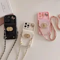 Butterfly Metal Chain Wallet Case For OPPO Reno 13 12 11 10 8 9 7 6 5 4 Lite 3 Pro 8T 8Z 7Z 6Z 5Z 4Z