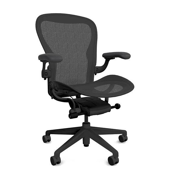 Herman Miller Aeron Office Chair, Onyx Black - Herman Miller Authorized Retailer