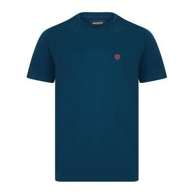 T-Shirts Bisley Crew Neck Soft Peached Cotton Jersey T-Shirt in Poseidon Blue - Kensington Eastside / S - Tokyo Laundry