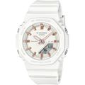 Chronograph CASIO G-SHOCK, weiß, rosegoldfarben, Armbanduhren, Damen, Quarzuhr, Armbanduhr, Damenuhr, Herrenuhr, analog, digital