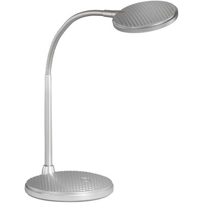 FISCHER & HONSEL Tischleuchte "Work", silber (silberfarben), B:14,50cm H:36,50cm, Lampen, langlebige LED, Schreibtischlampe Image