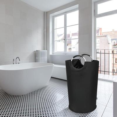 TEMU 90l Large Laundry Basket, Collapsible Laundry Bag, Freestanding Large Laundry Basket, Collapsible Laundry Container Image