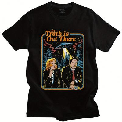 TEMU Vintage Tshirt Men The Tops Novelty Harajuku Women Men Oversized T-shirt Image