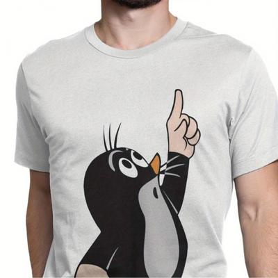 TEMU Mole Funny Graphic Print T-shirt Camisas Hombre 3d Printed Little Maulwurf Cute Graphics Best Gift For Men Image