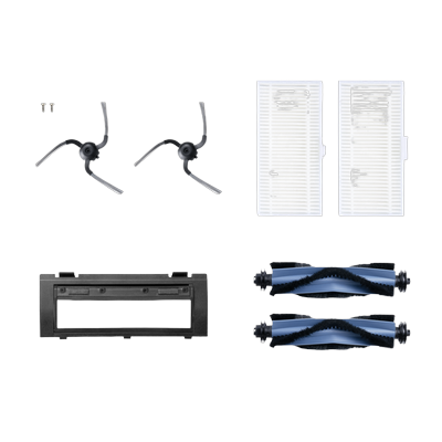 eufy RoboVac Replacement Accessories Kit (2 Side Brushes + 2 Filter Sets + Rolling Brush + Brush Guard) Compatible RoboVac C10