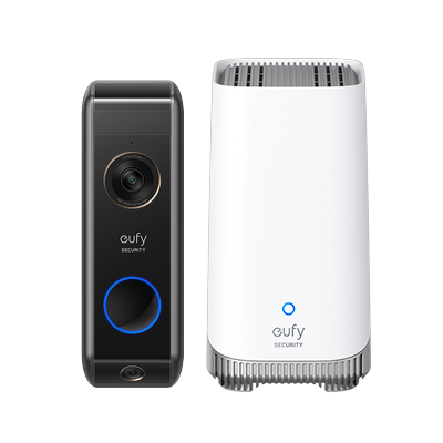 Video Doorbell S330 + HomeBase S380 (HomeBase 3) Black / S330 Video Doorbell + Homebase 3