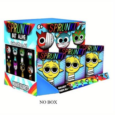 TEMU 6pcs/12pcs Sprunki Action Figures, Sprinkles Dolls, Unique Christmas Birthday Gift Set