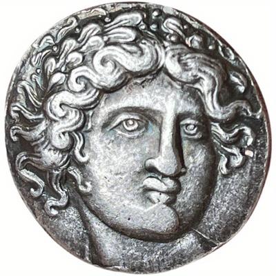 TEMU Ancient Greek Mythological The Sun God Badge Pendant Ornament Gift Decision Chip Cop Image