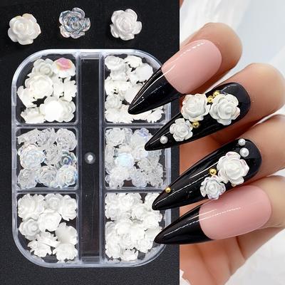 TEMU 3d & Set - 6-compartment, -free Manicure Accessories For Hands, Feet & Image