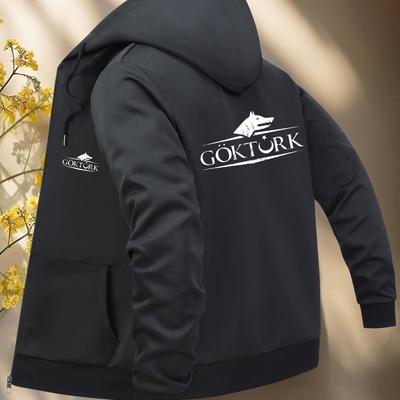 TEMU Men's Fashion Hooded Jacket Tiliya Image