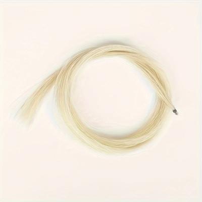 TEMU A Set Of Violin Bow Hair Spare Violin Accessories Length About 73cm Violin Bow Hair Violin Bow Shaft Real Violin Bow Hair Violin Accessories