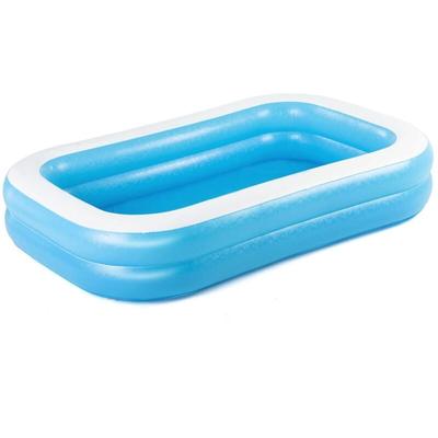 262 x 175 x 51 cm Family Pool 'Blue' Swimmingpool Kinderpool Schwimmbecken Planschbecken - Bestway Image
