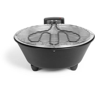 Freistehender elektrogrill 30 cm 1250 w schwarz Livoo doc267 Image