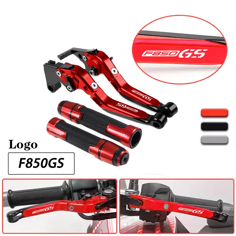 Klappbare Bremskupplungshebel, passend für F850GS 2017 2018 F850GS F850GS Motorrad, ausziehbare, verstellbare CNC-Griffe Image
