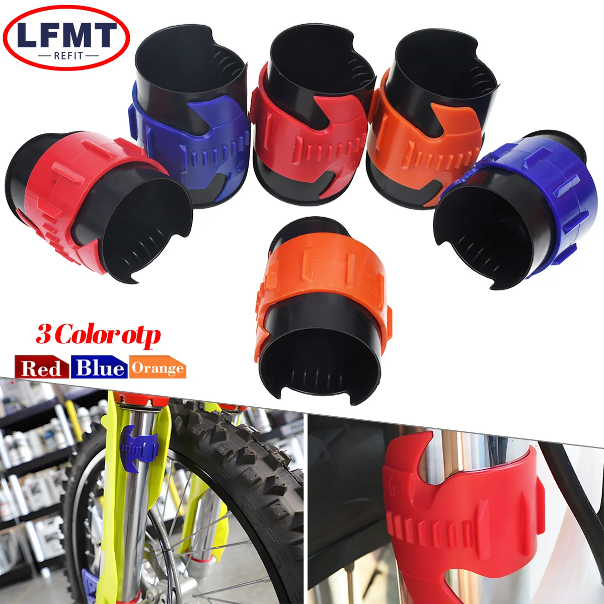 Fahrrad Reparatur Werkzeug Für 45-55mm Front Öl Dichtung Gabel Reiniger Motorrad Stoßdämpfer Öl Dichtung Reinigung Werkzeug für KTM Honda Yamaha Image
