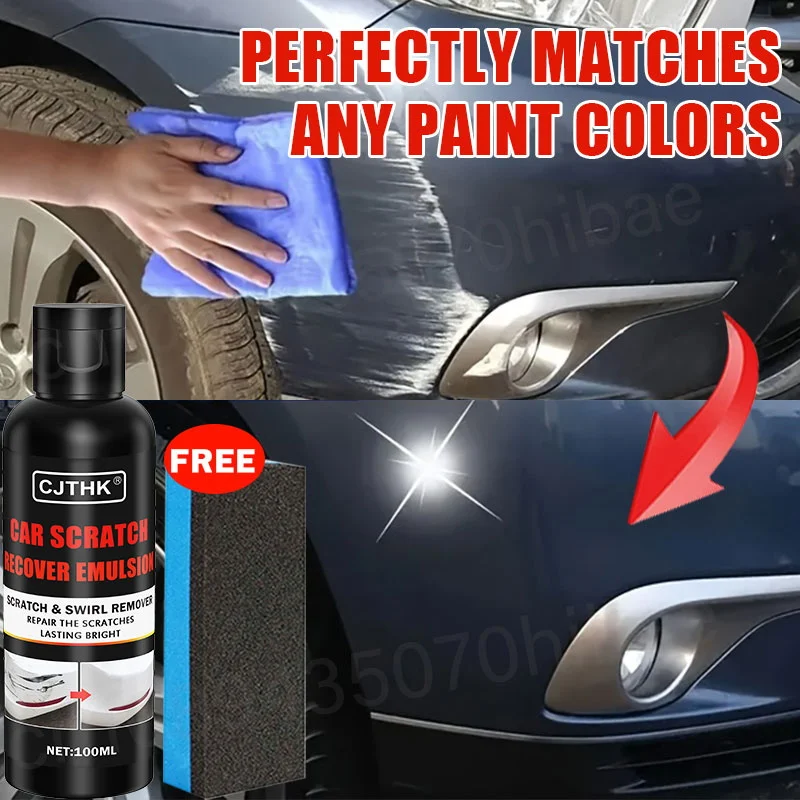 Car Scratch Remover Paint Care Tools Auto Swirl Remover Scratches Repair Polishing Auto Body Grinding Compound Anti Scratch Wax Image