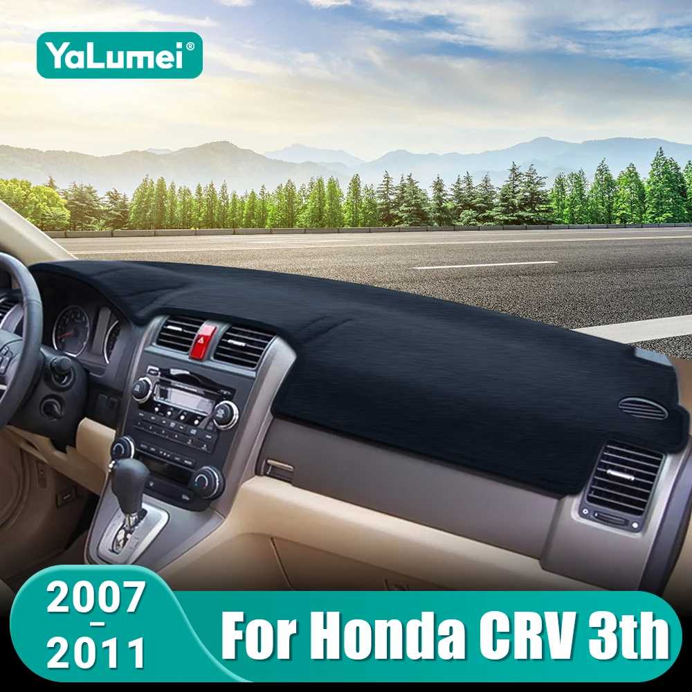 Für Honda CR-V CRV 3th 2007 2008 2009 2010 2011 Auto Dashboard Matte Sonnenschutz Instrument Schreibtisch Nicht-slip Abdeckung Zubehör Image