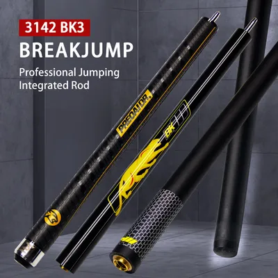 BK3 Pool-Queue-Stick, All-in-One-Break-/Jump-Queue-Stick – Panther-Design, 13 mm Spitze, 148 cm (58 Image