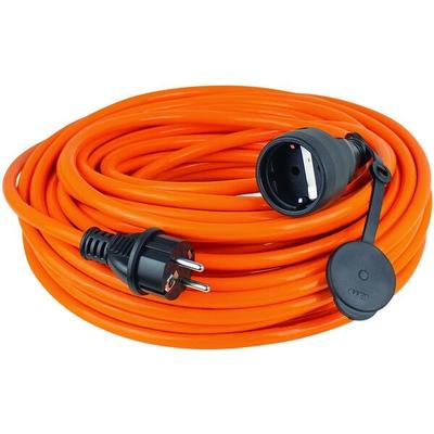as-Schwabe Polyurethanschlauch Verlängerungskabel für Baustellen 10.0 m IP44 orange orange