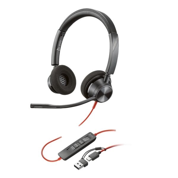 Poly Headset »Blackwire 3320 UC« schwarz Image