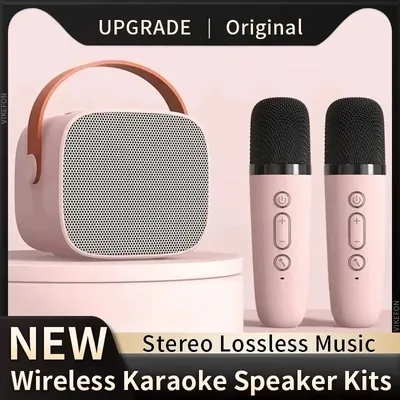 Karaoke Portable Wireless Bluetooth Speaker With Microphone Machine Caixa De Som Mini Sound Box