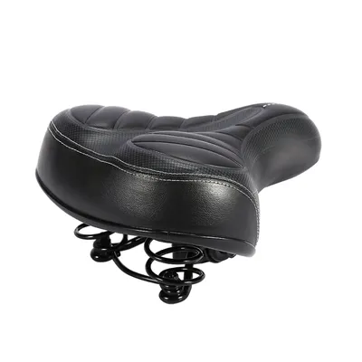 Soft Cushion Soft Seat Saddle City Saddle Ultra Soft Cushion Thicker Mountain Matte Black Seat