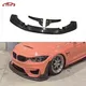 Fibra di carbonio Paraurti Anteriore Labbro Splitter Laterale per BMW M3 M4 F80 F82 F83 2015-2020 FRP Auto Paraurti Anteriore Splitter Lip Spoiler