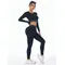 Set da yoga senza cuciture Abbigliamento sportivo da allenamento per donna Abbigliamento da palestra