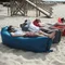 Chaise longue gonflable pliable à gonflage rapide pour la relaxation en plein air paresseux, canapé à air, meubles à couches, canapés simples, relaxation à la maison