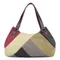 Sac en toile à coutures de grande capacité pour femmes, polyvalent, simple et à la mode, nouveau