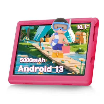 KT1006 10.1 Inch Kids Tablet 6GB RAM 64GB ROM 128GB SD Expand 5000mAh HD Dual Camera With Parenal