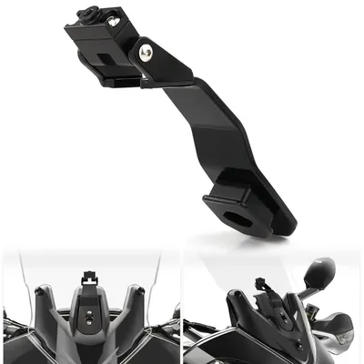 Motorbike GPS Handlebar Clamp Fit For Ducati Multistrada 950 1200 Enduro 1260 V2 Navigation Mount GPS Phone Holder Stand Bracket