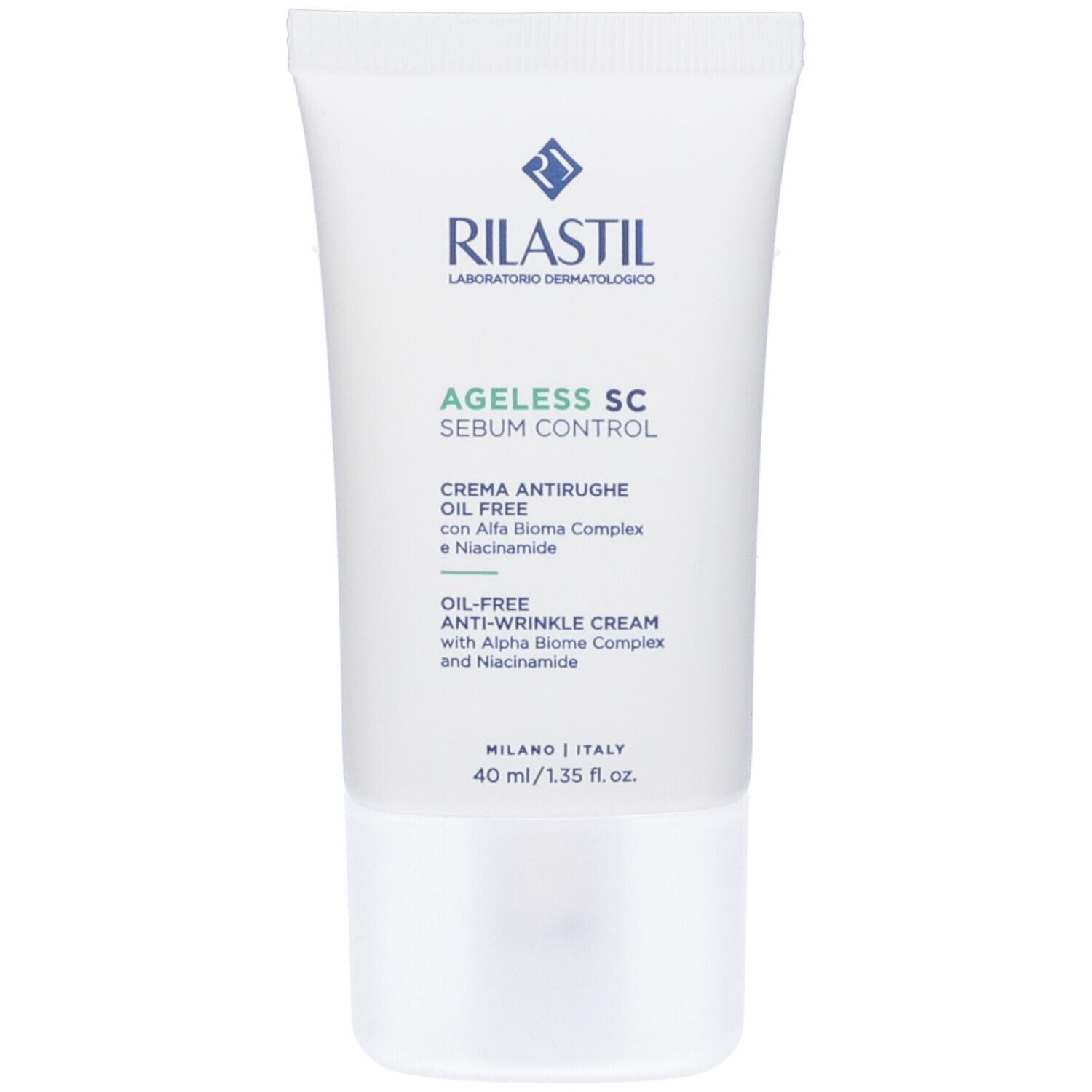 RILASTIL® Ageless Sc Sebum Control Crema Antirughe Oil Free 40 ml Tubo