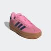 Sneaker ADIDAS SPORTSWEAR, Gr. 36, bliss pink, dunkelblau, gold metallic, Leder, Synthetik, sportlich, Schuhe, Design auf den Spuren des adidas Gazelle Bold