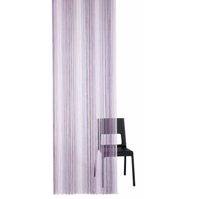 Fadenvorhang WECKBRODT "Leon" Gr. 2, lila (violett, flieder), B:148cm H:240cm, Polyester, Gardinen, Fadengardine, Insektenschutz, transparent, kürzbar, Store Image